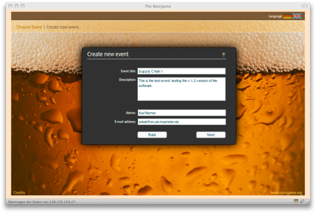 Admin02- Create Event